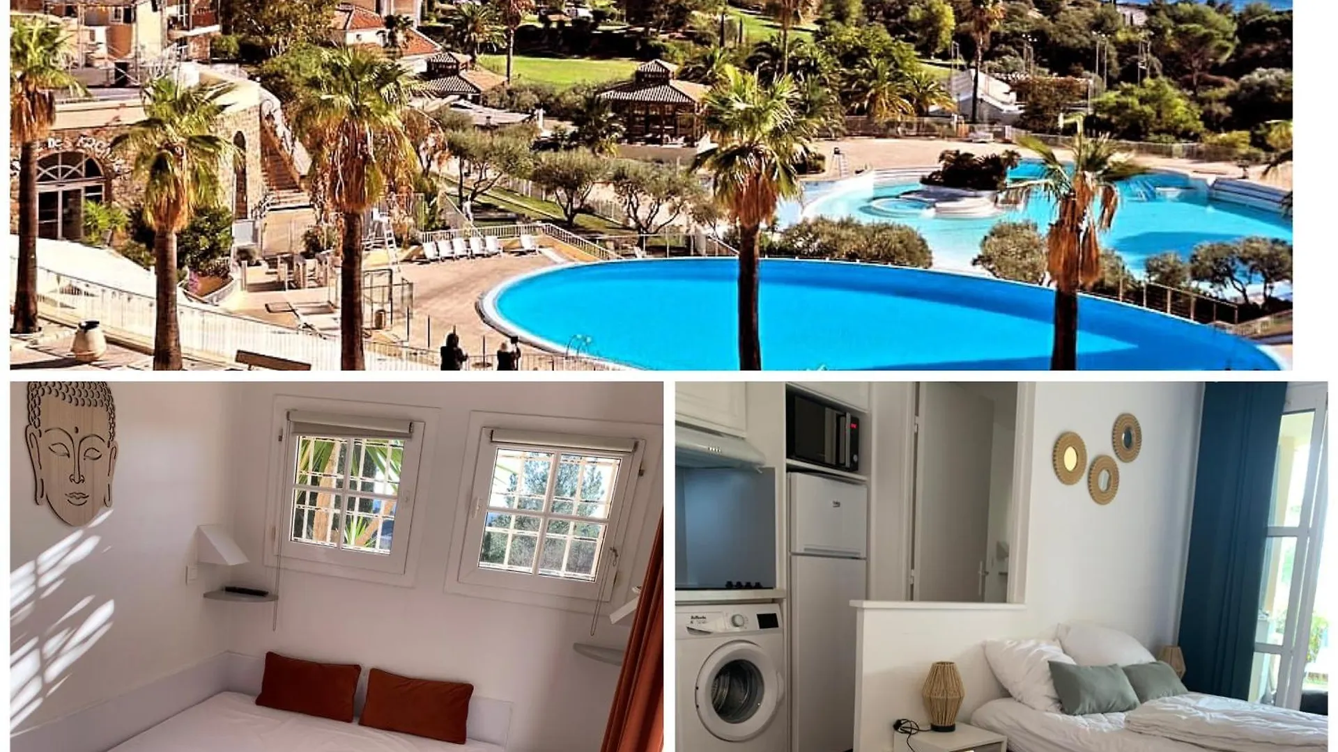 Apartment Le Jardin Du Cap Esterel Fh007 , Piscine Chauffee A Partir Du 05 Avril,Parc Aquatique,Animations Restaurants,Boutiques, Activites Sportives Saint-Raphael